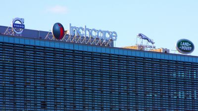 Крышные конструкции для автодилера Inchcape